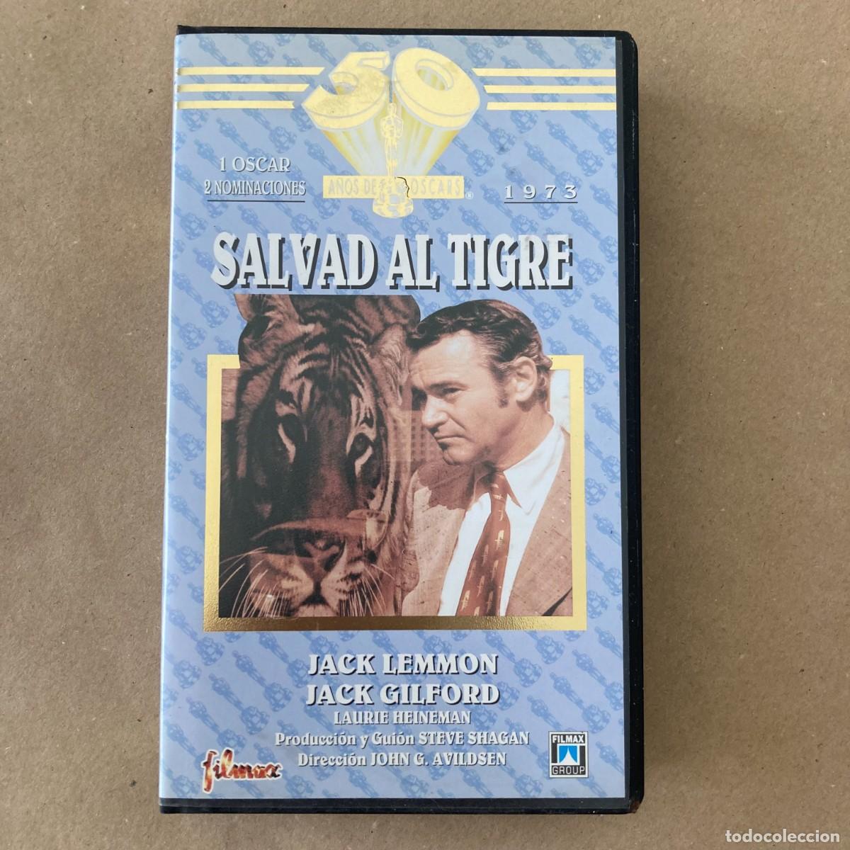 Cine: SALVAD AL TIGRE - JACK LEMMON - VHS