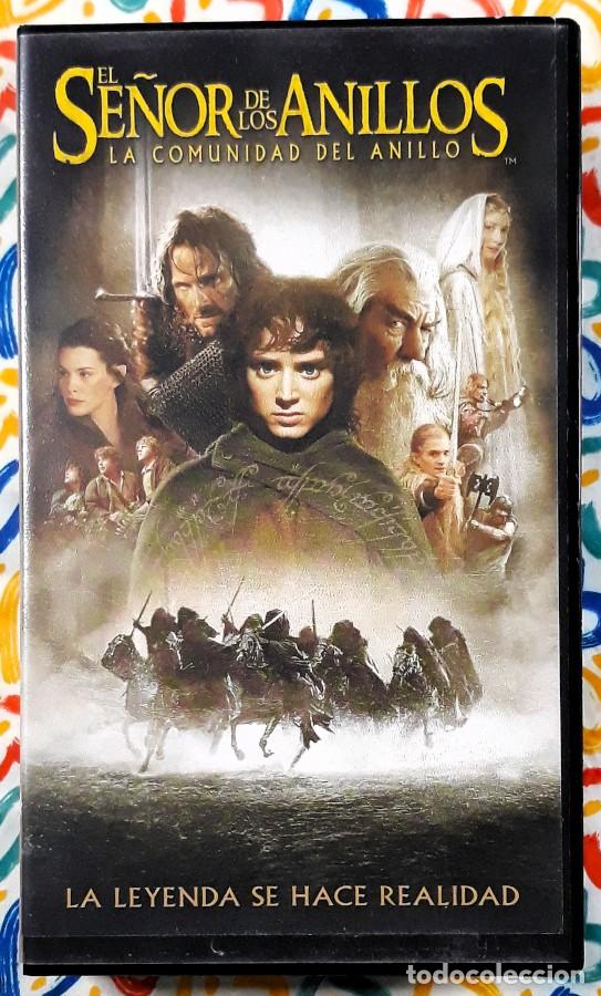 Cine: El Se&ntilde;or de los Anillos: La Comunidad del Anillo &ndash; Peter Jackson - VHS