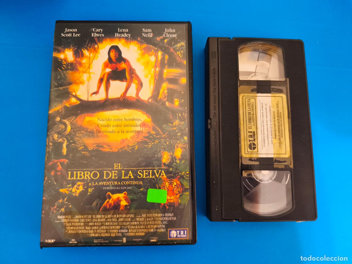 Cine: PELICULA VHS EL LIBRO DE LA SELVA LA AVENTURA CONTINUA JASON SCOTT LEE A&Ntilde;O 1995