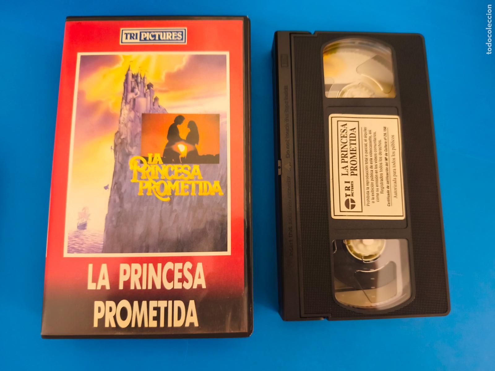 Cine: PELICULA VHS LA PRINCESA PROMETIDA CARRY ELWES LEE A&Ntilde;O 1988