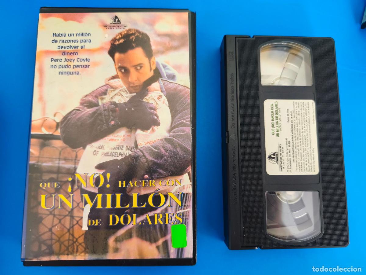 Cine: PELICULA VHS QUE NO HACER CON UN MILLON DE DOLARES JOHN CUSACK A&Ntilde;O 1995