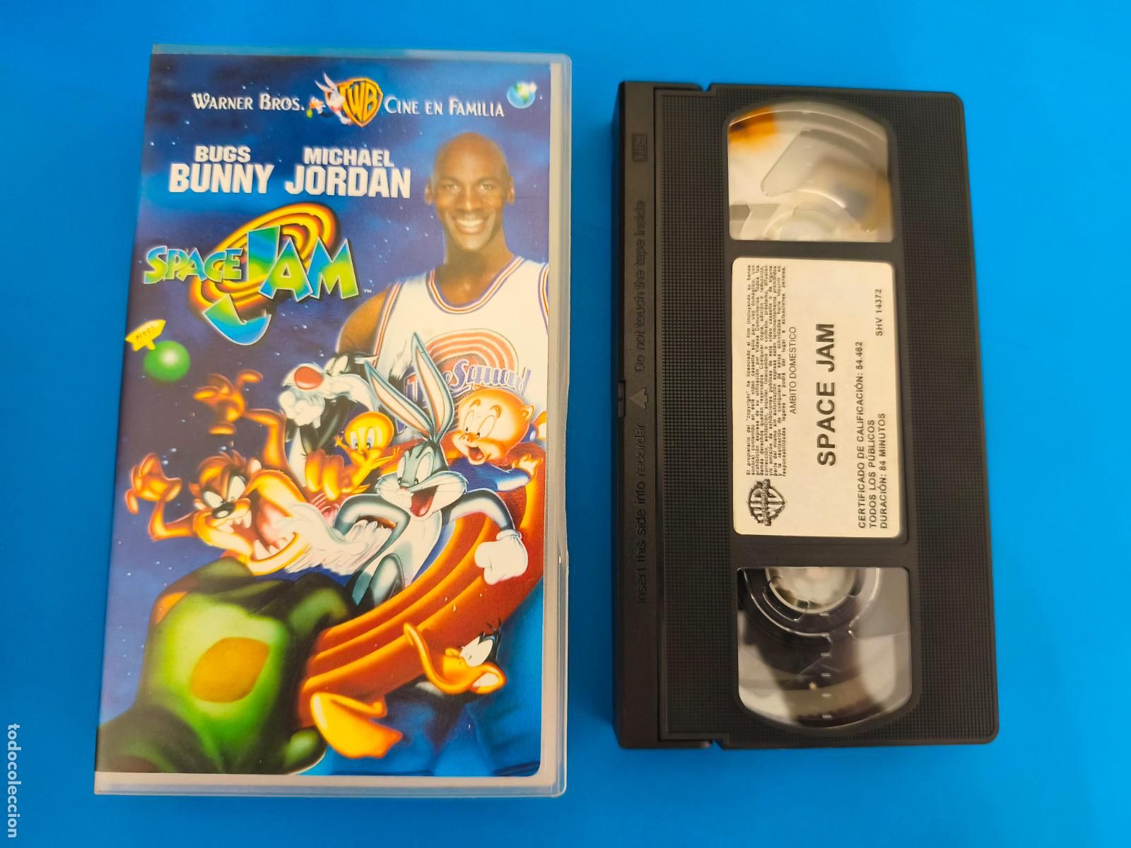 Cine: PELICULA VHS SPACE JAM MICHAEL JORDAN A&Ntilde;O 1997