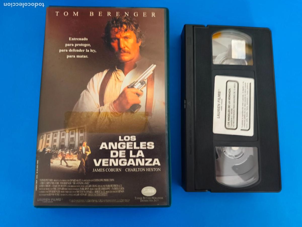 Cine: PELICULA VHS LOS ANGELES DE LA VENGANZA TOM BERENGER A&Ntilde;O 1995