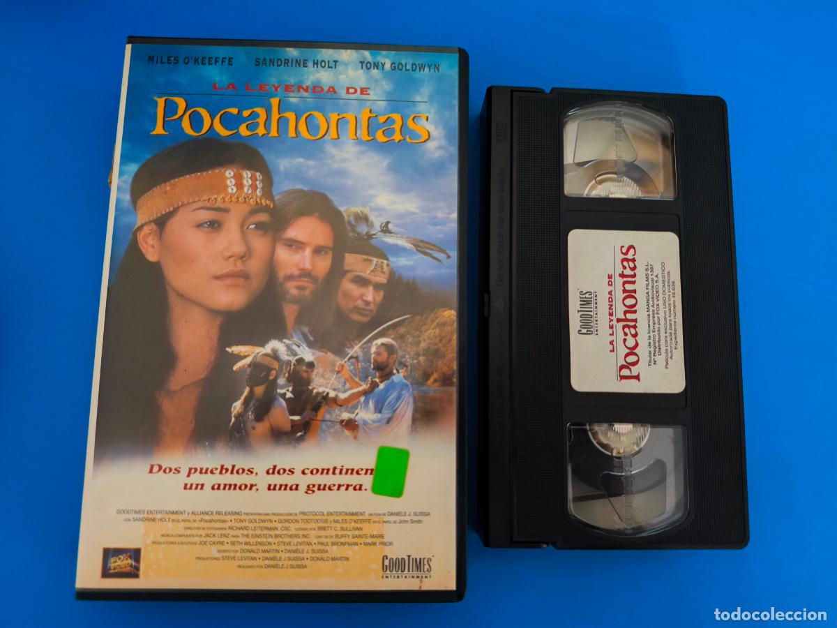 Cine: PELICULA VHS LA LEYENDA DE POCAHONTAS MILES O&acute;KEEFE A&Ntilde;O 1995