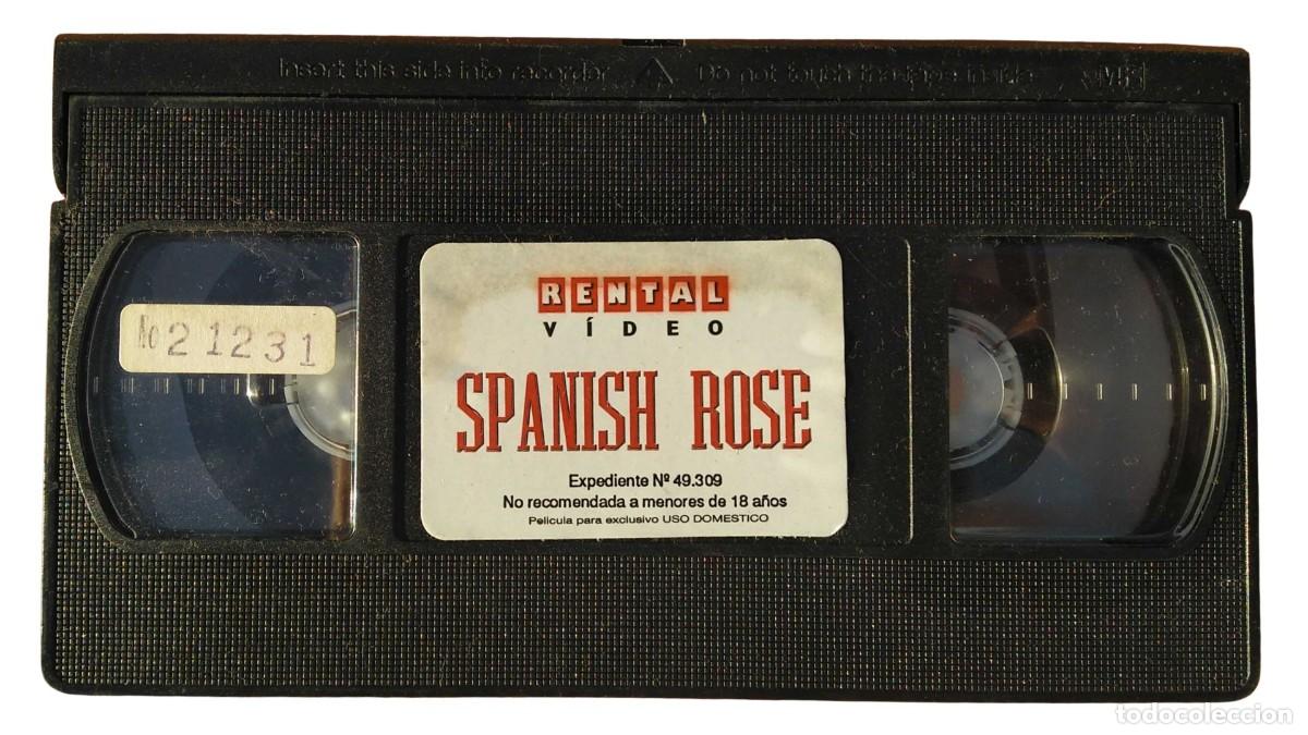 Cinema: PEL&Iacute;CULA VHS &rdquo;SPANISH ROSE - PARTE 1&rdquo; - CINE ER&Oacute;TICO - A&Ntilde;O 1980