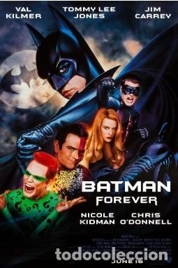 Cinema: PEL&Iacute;CULA VHS &rdquo;BATMAN FOREVER&rdquo; - A&Ntilde;O 1995