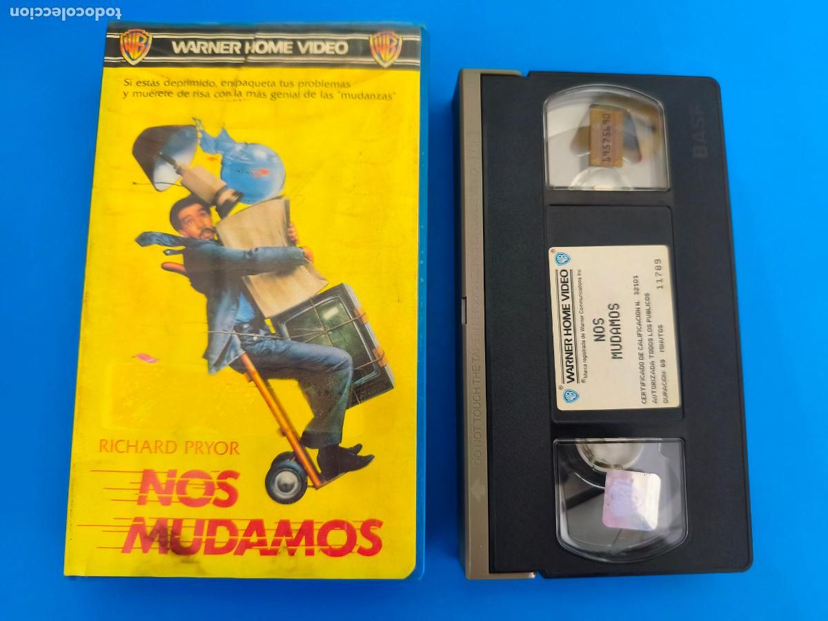 Cine: PELICULA VHS NOS MUDAMOS RICHARD PRYOR 1989