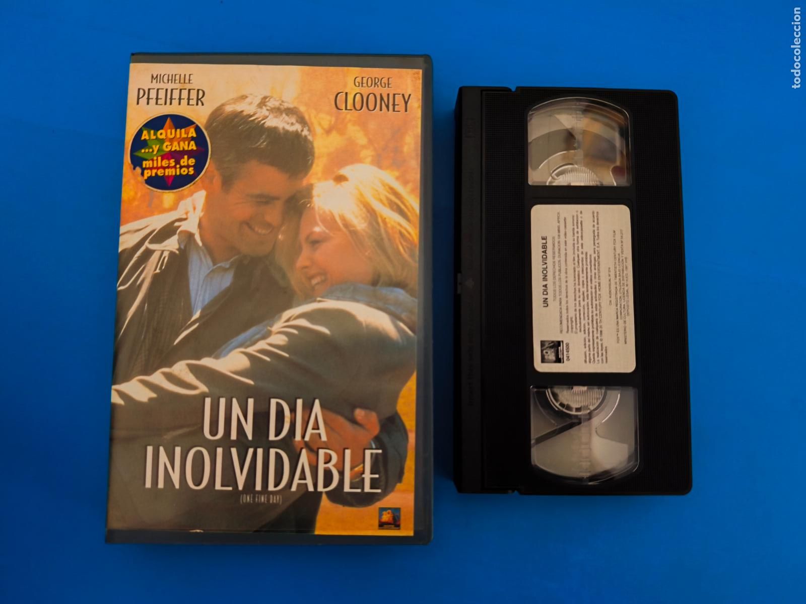 Cine: PELICULA VHS UN DIA INOLVIDABLE GEORGE CLOONEY 1997