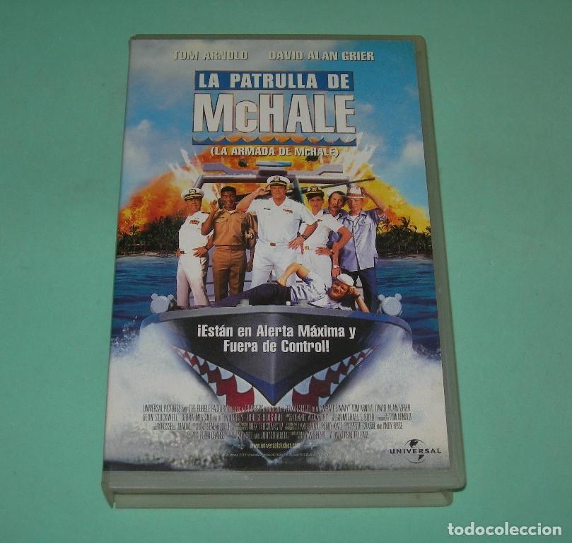 Cinema: PEL&Iacute;CULA VHS LA PATRULLA DE McHALE - TOM ARNOLD - DAVID ALAN GRIER -
