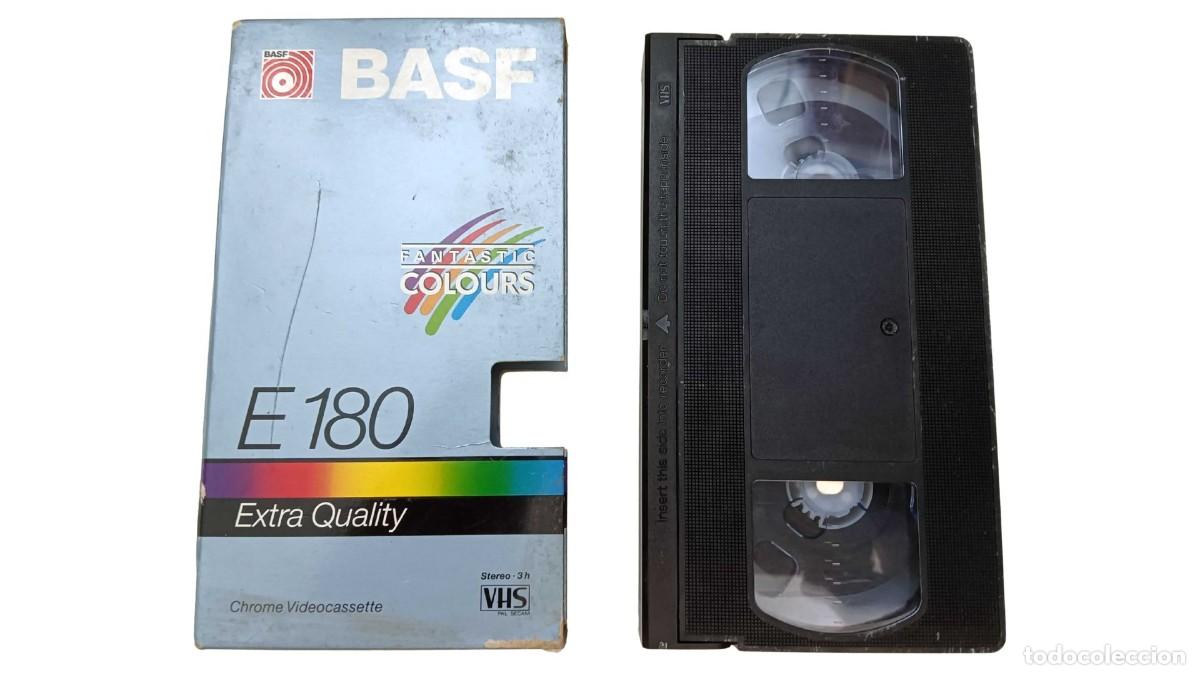 Cine: VHS Usada BASF E-180 High Standard &ndash; A&ntilde;os 80/90