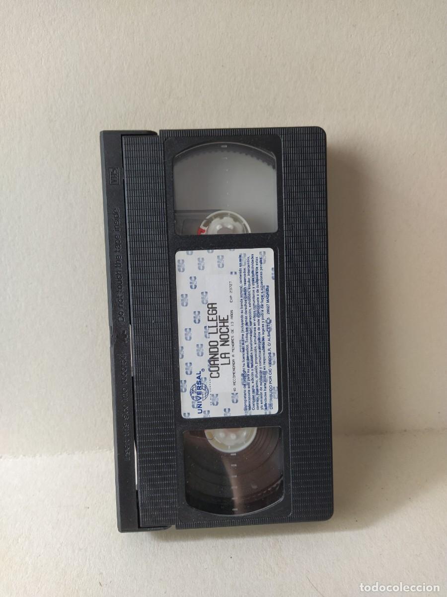 Cine: Cuando Llega La Noche (VHS) - Foto 3