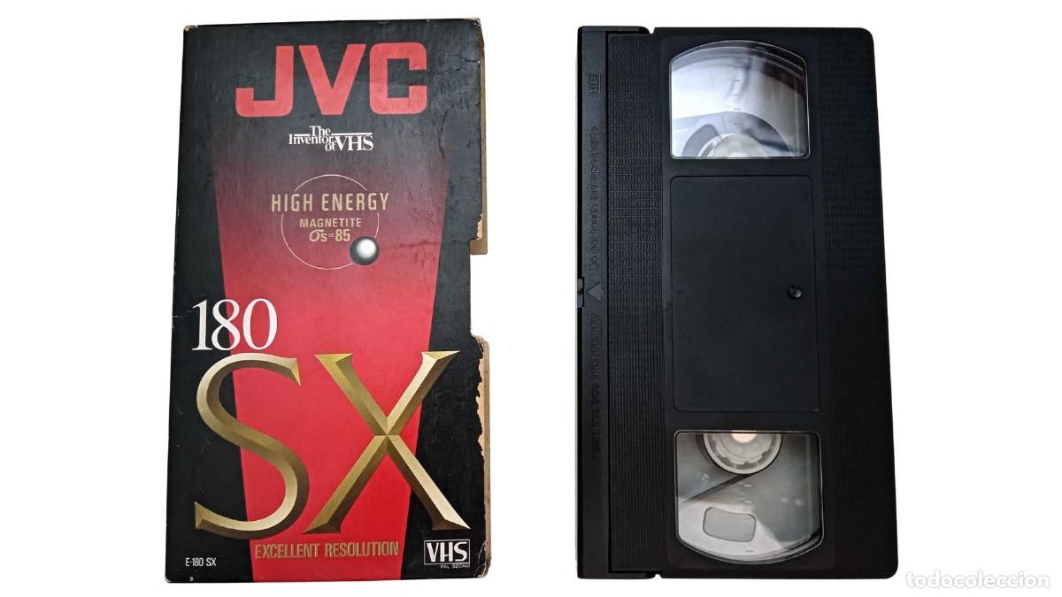 Cine: VHS Usada JVC E-180 SX &ndash; A&ntilde;os 80/90 &ndash; Cinta en Buen Estado