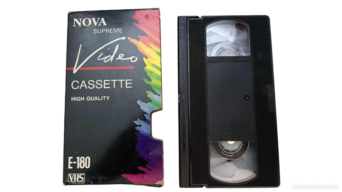 Cine: VHS Usada Nova Supreme E-180 &ndash; A&ntilde;os 80/90 &ndash; Cinta en Buen Estado