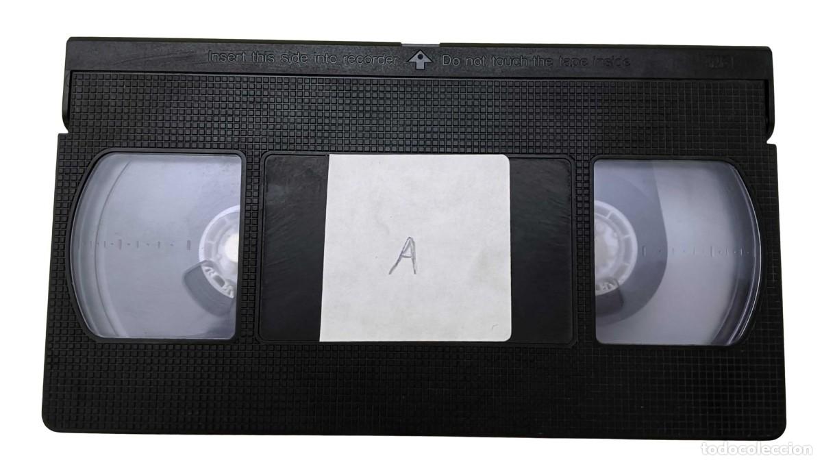 Cine: VHS Usada Sin Marca &ndash; Cuerpo de Cinta con Etiqueta &rdquo;A&rdquo; &ndash; A&ntilde;os 80/90