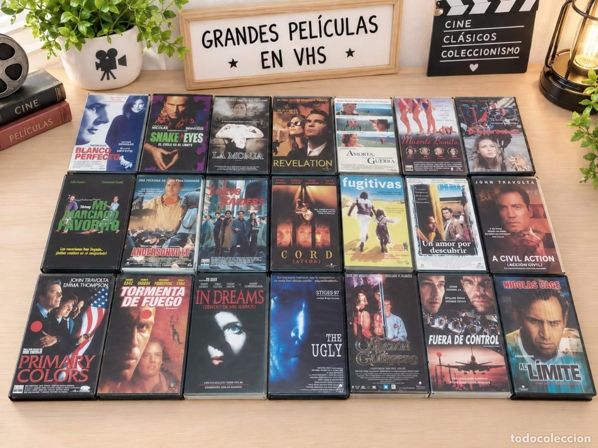 Cine: LOTE DE 21 PELICULAS VHS EN BUEN ESTADO VARIEDAD