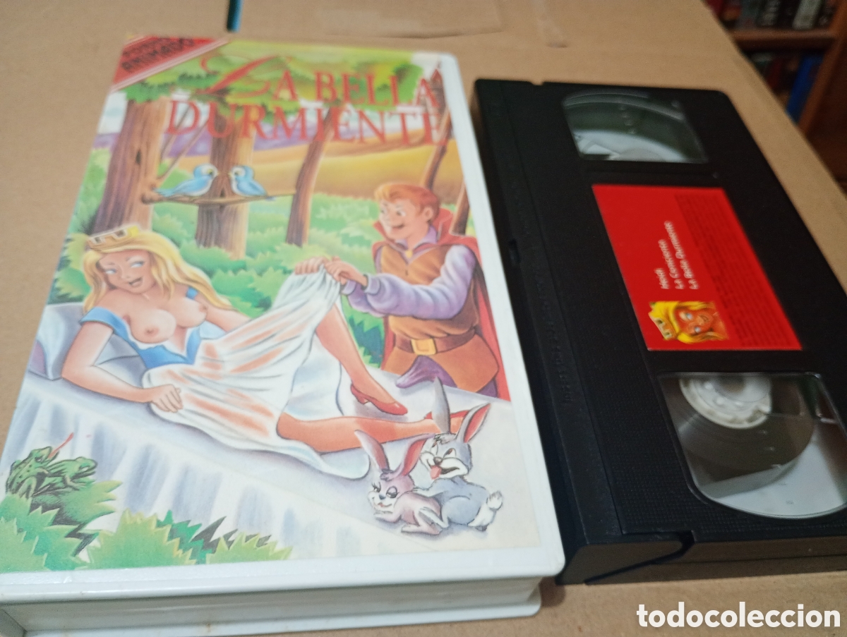 Cine: La bella durmiente - la cenicienta - Heidi vhs animaci&oacute;n adulta