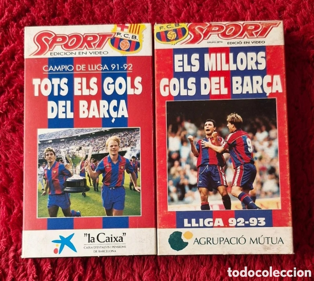Cine: VHS FC Barcelona 91/92 92/93