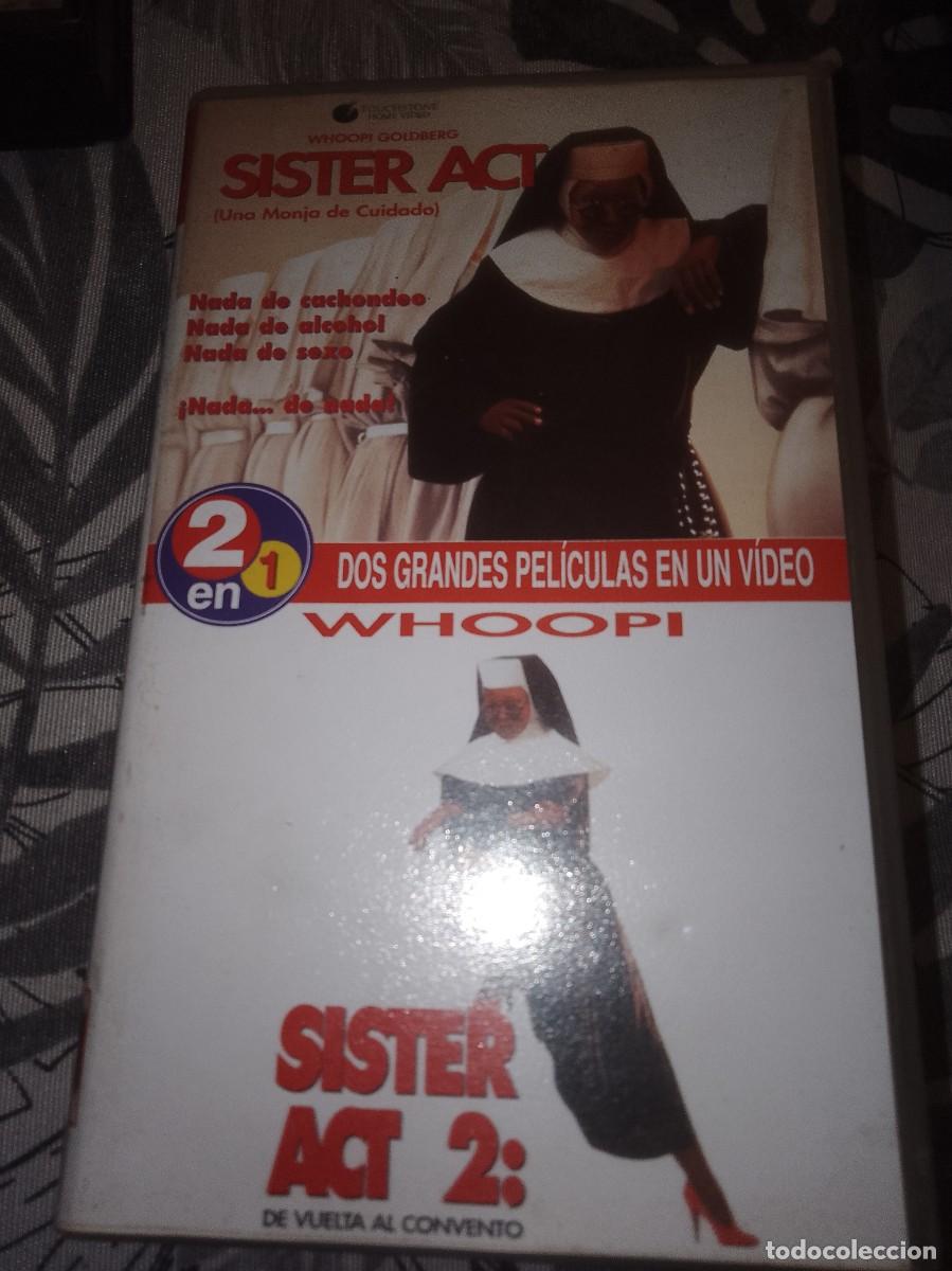 Cine: Sister act 1 y 2 vhs rrareza