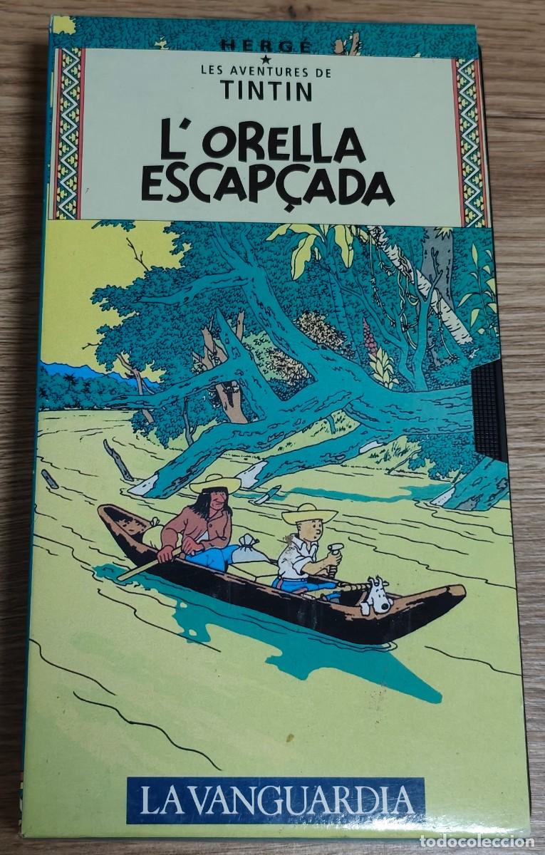 Cine: CINTA VHS N&ordm; 14 DE LA COLECCI&Oacute;N ''LES AVENTURES DE TINTIN'' - L' ORELLA ESCAP&Ccedil;ADA