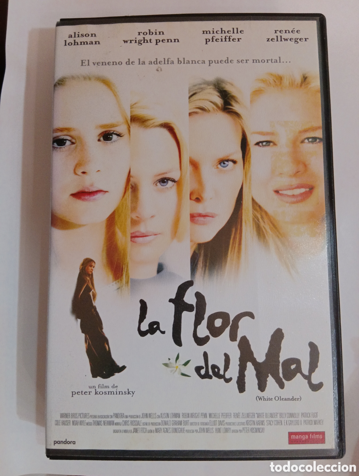 Cine: La flor del mal. Pelicula en VHS. Peter Kosminsky,