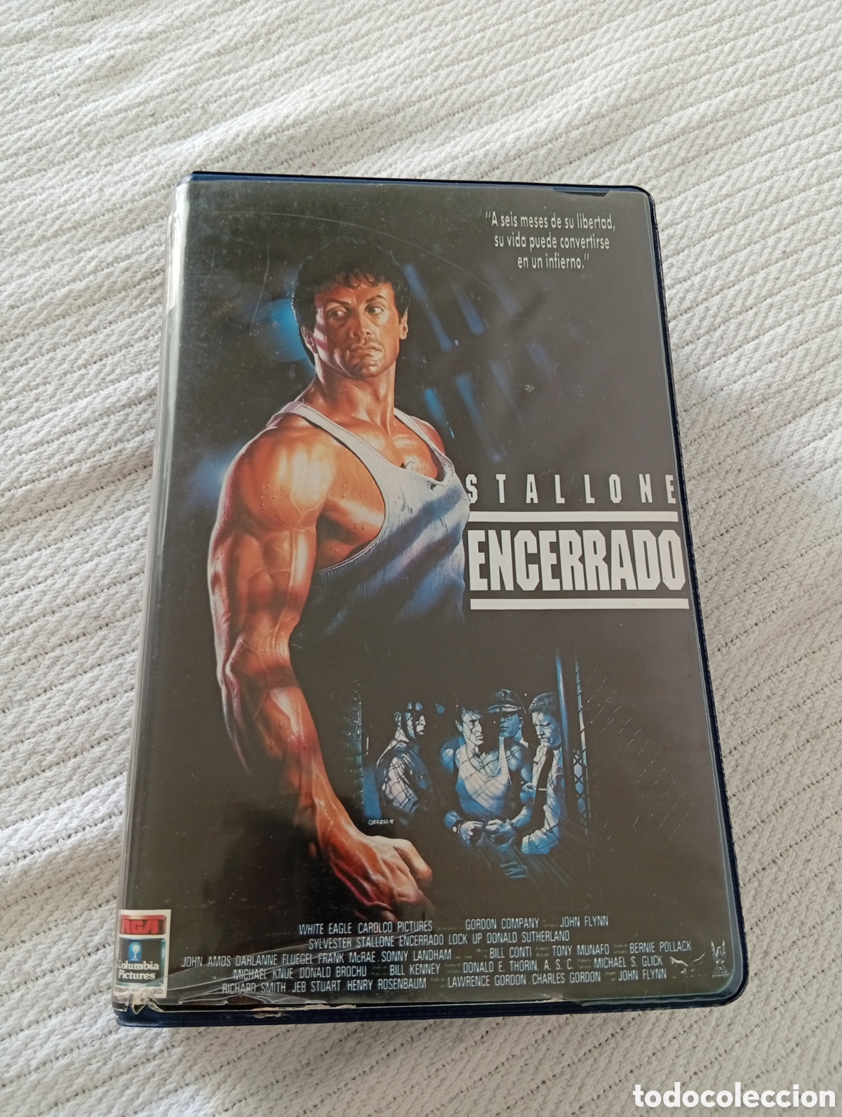 Cine: Encerrado vhs primera edici&oacute;n videoclub
