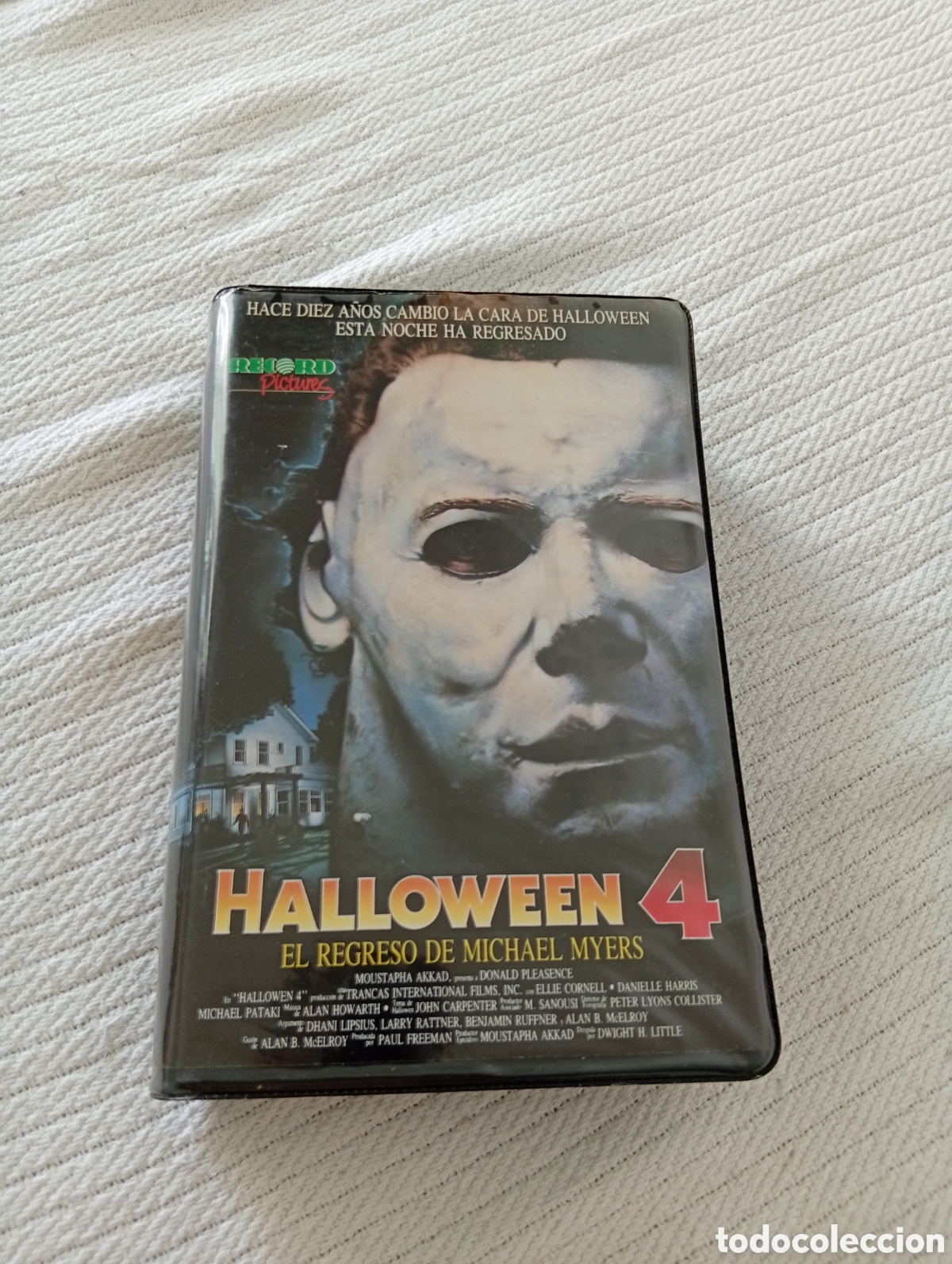 Cine: Halloween 4 vhs primera edici&oacute;n videoclub