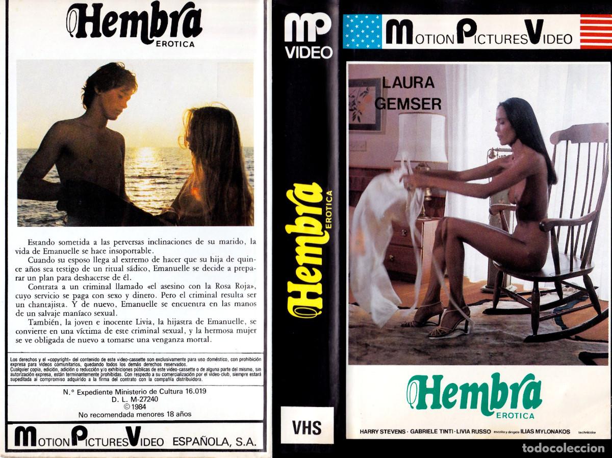 Cine: HEMBRA EROTICA LAURA GEMSER GABRIELE TINTI LIVIA RUSSO NADIA NERI MAVRI EMANUELLE QUEEN OF SADOS VHS