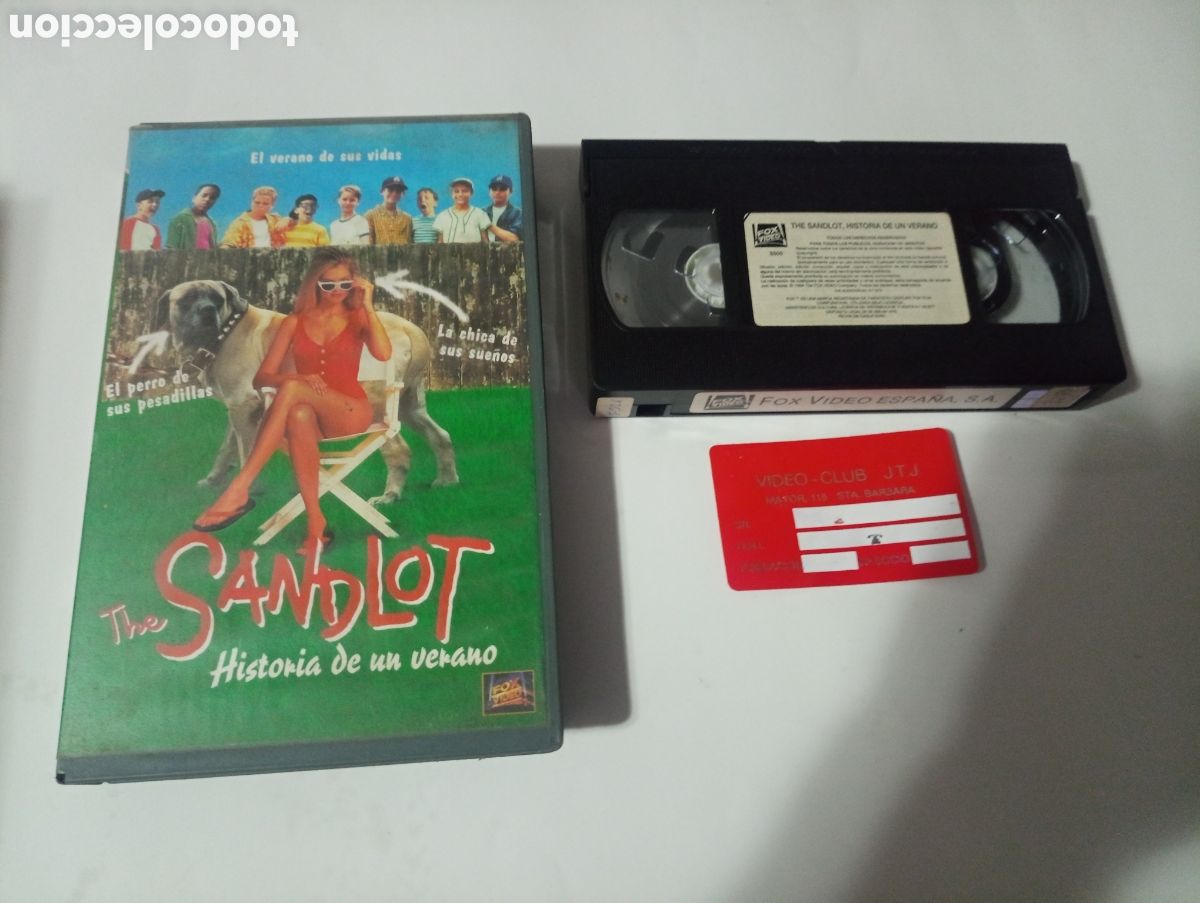 Cine: VHS the sandlot historia de un verano
