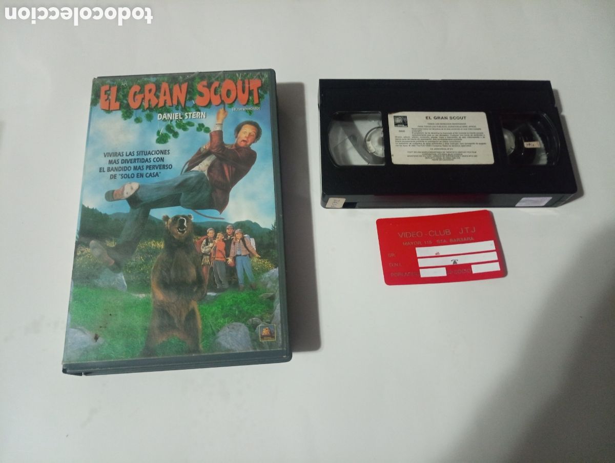 Cine: VHS Fox el gran scout