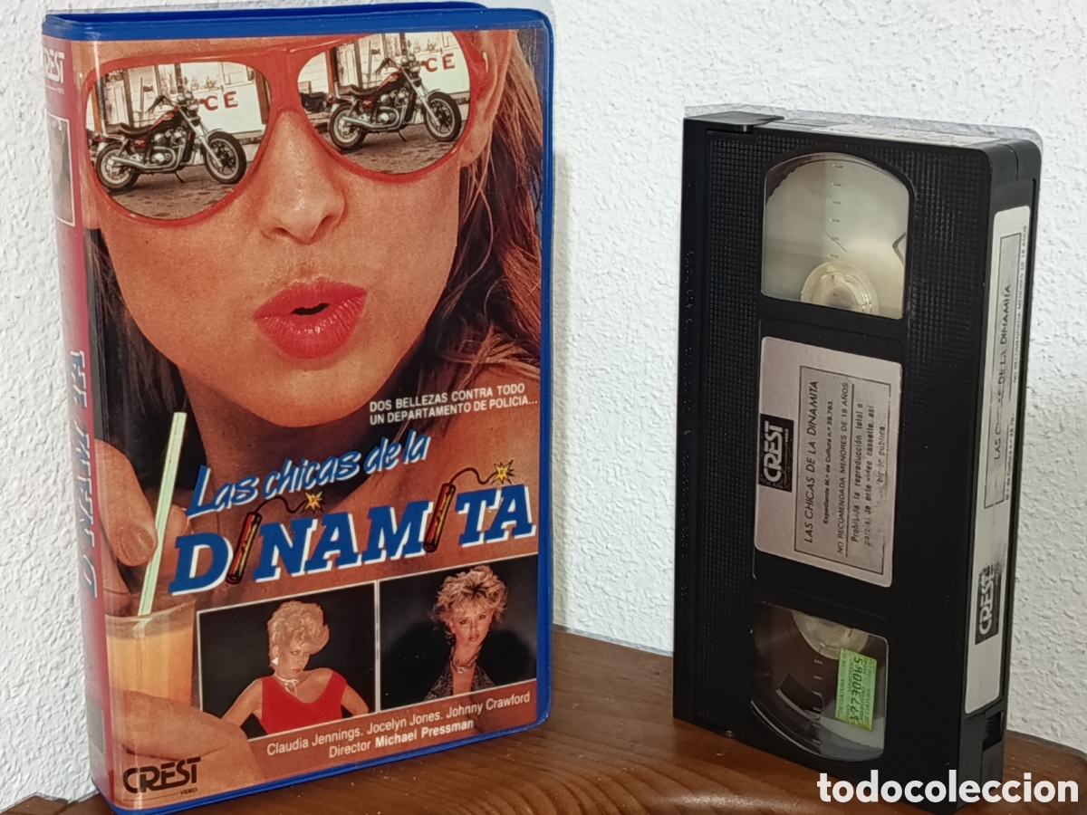 Cine: Las chicas de la dinamita. Pel&iacute;cula VHS