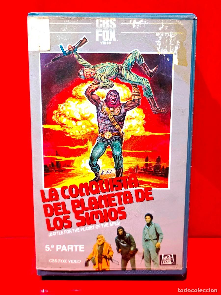 Cine: LA CONQUISTA DEL PLANETA DE LOS SIMIOS (1973) 5&ordf; y &uacute;ltima parte de la saga / SCI-FI