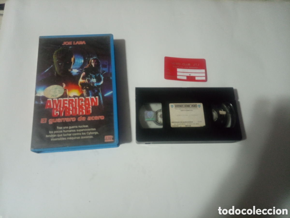Cine: VHS AMERICAN CYBORG EL GUERRERO DE ACERO JOE LARA