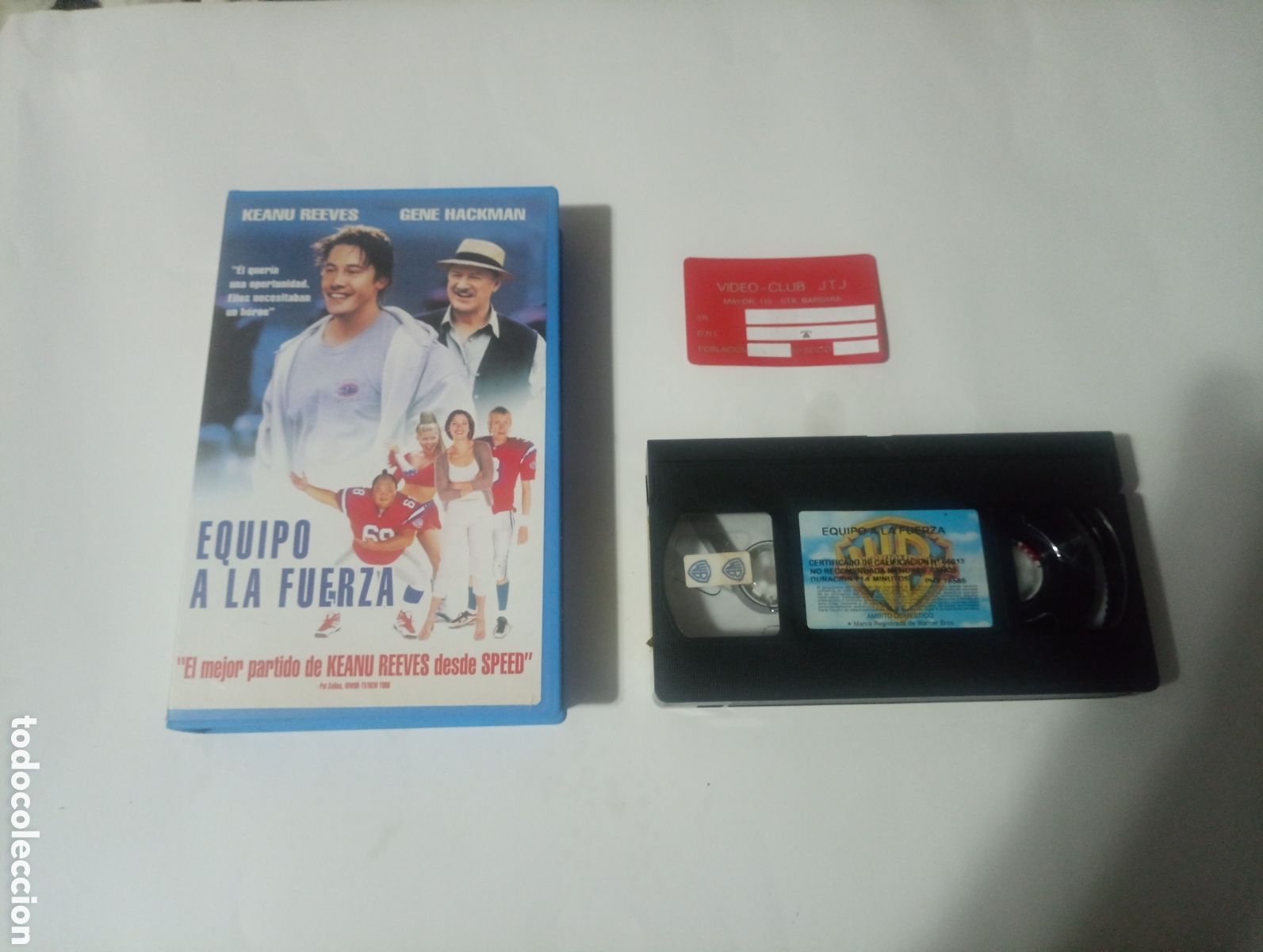 Cine: VHS Warner equipo a la fuerza