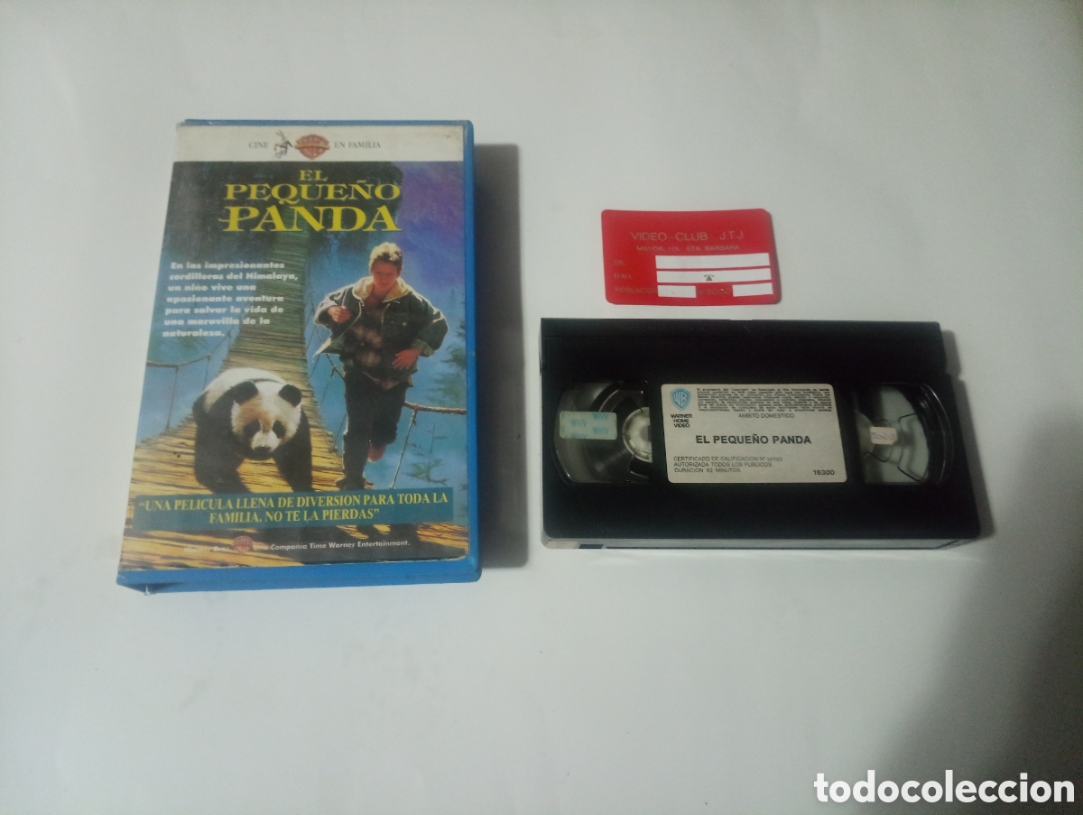 Cine: VHS EL PEQUE&Ntilde;O PANDA