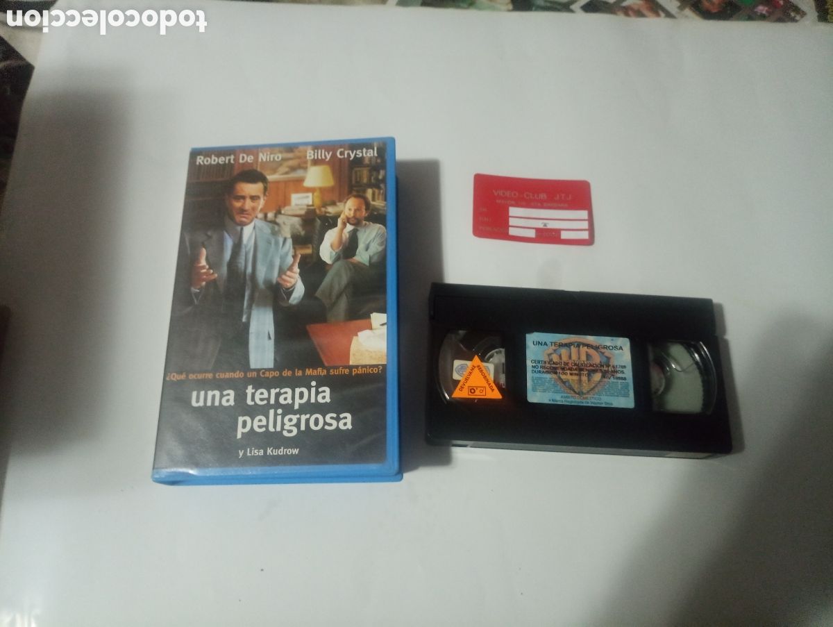 Cine: VHS UNA TERAPIA PELIGROSA ROBERT DE NIRO