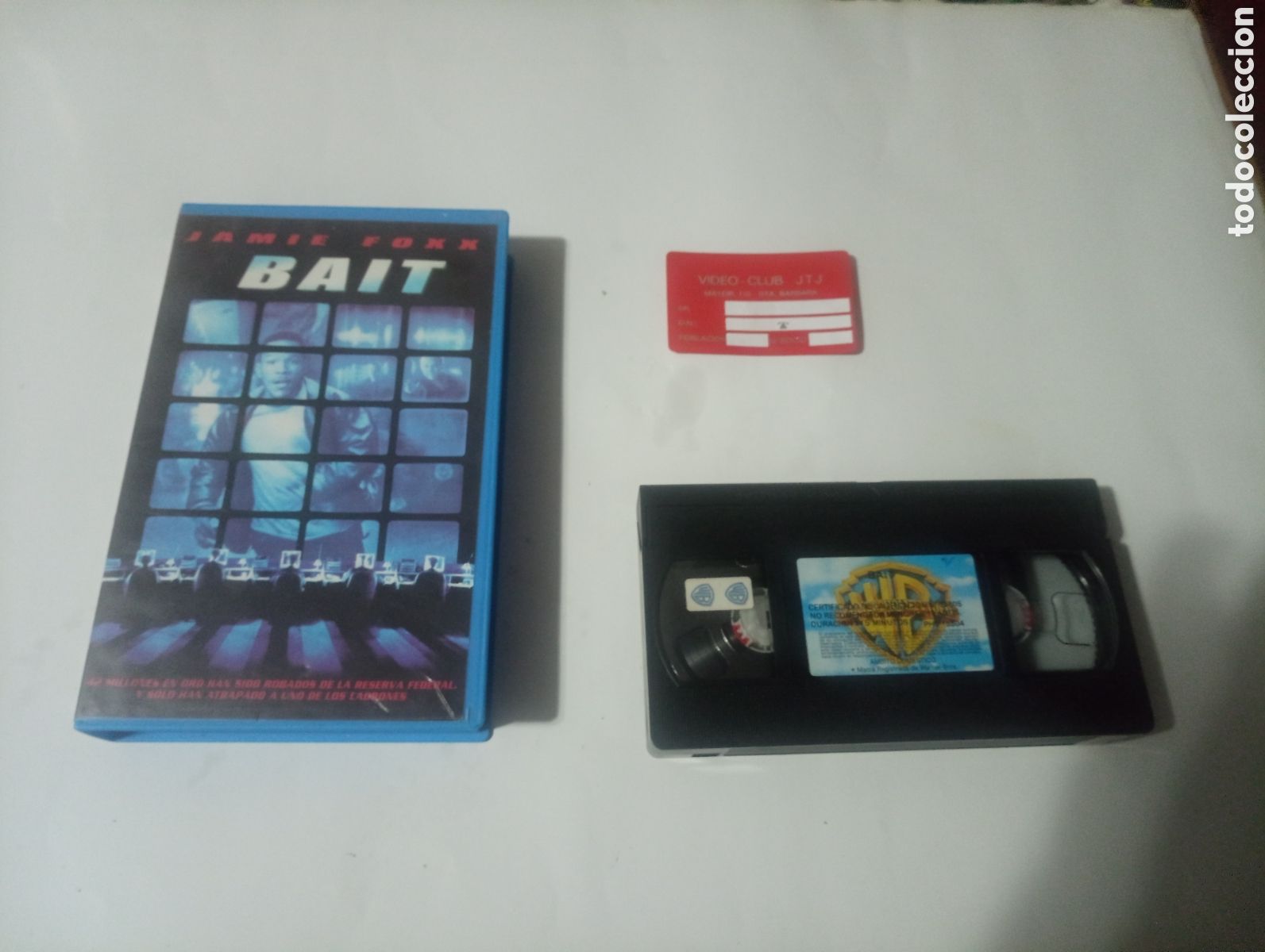 Cine: VHS Warner BAIT JAMIE FOXX - Foto 1