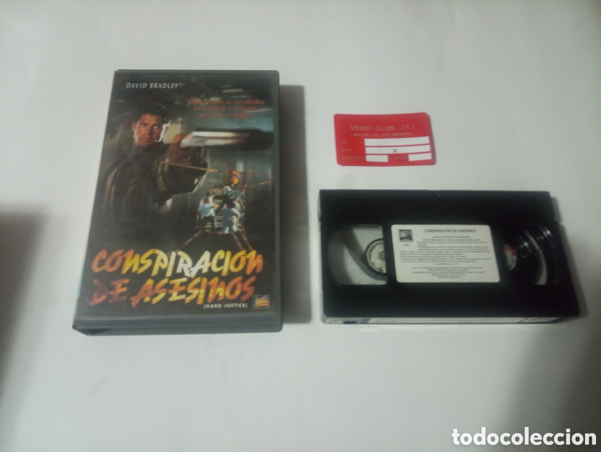 Cine: VHS CONSPIRACION DE ASESINOS DAVID BRADLEY