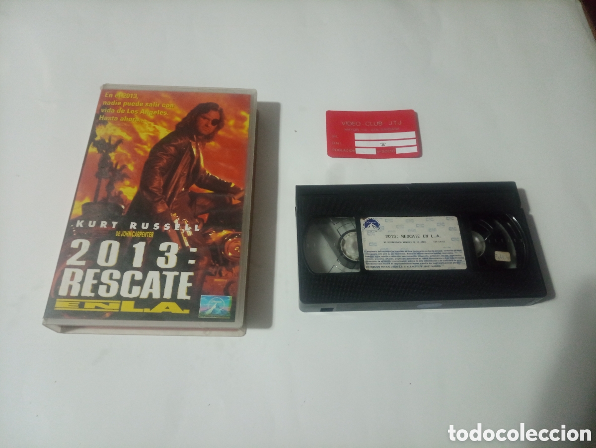 Cine: VHS 2013 = RESCATE en L.A KURT RUSSELL