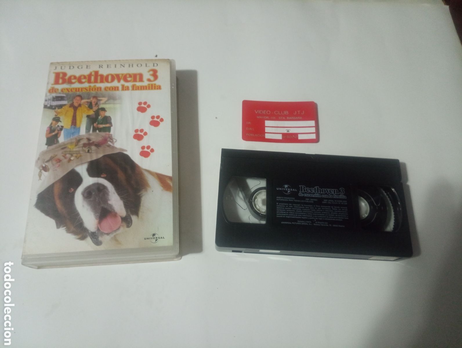 Cine: VHS Beethoven 3 de excursi&oacute;n con la familia