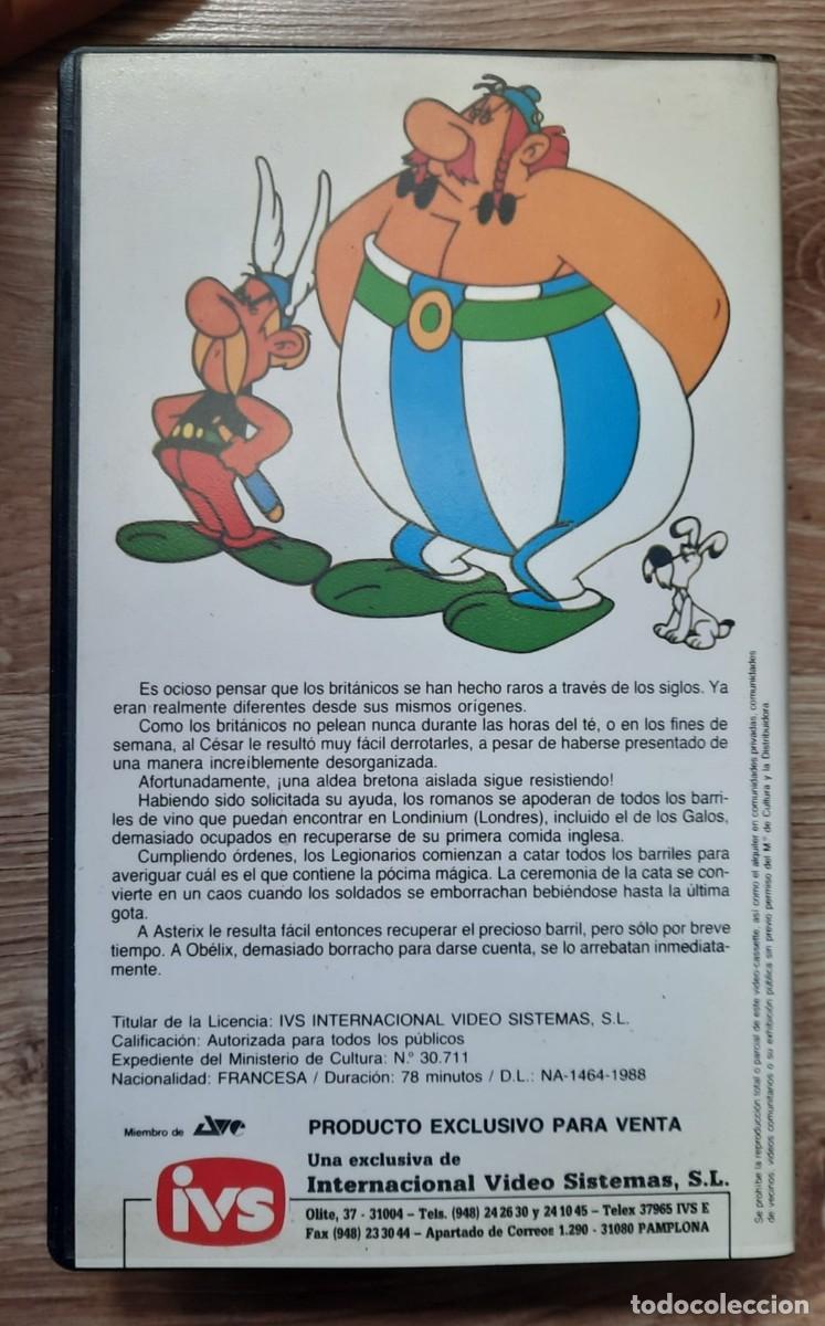 Cine: AST&Eacute;RIX EN BRETA&Ntilde;A - VHS - Foto 2