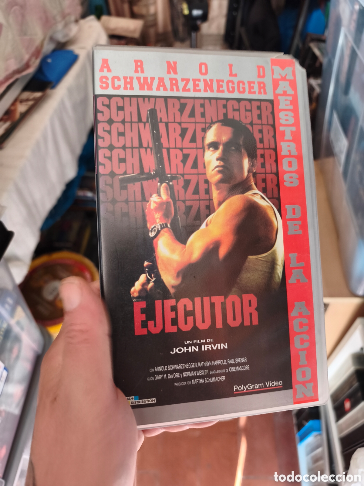 Cine: Ejecutor vhs Arnold Schwarzenegger
