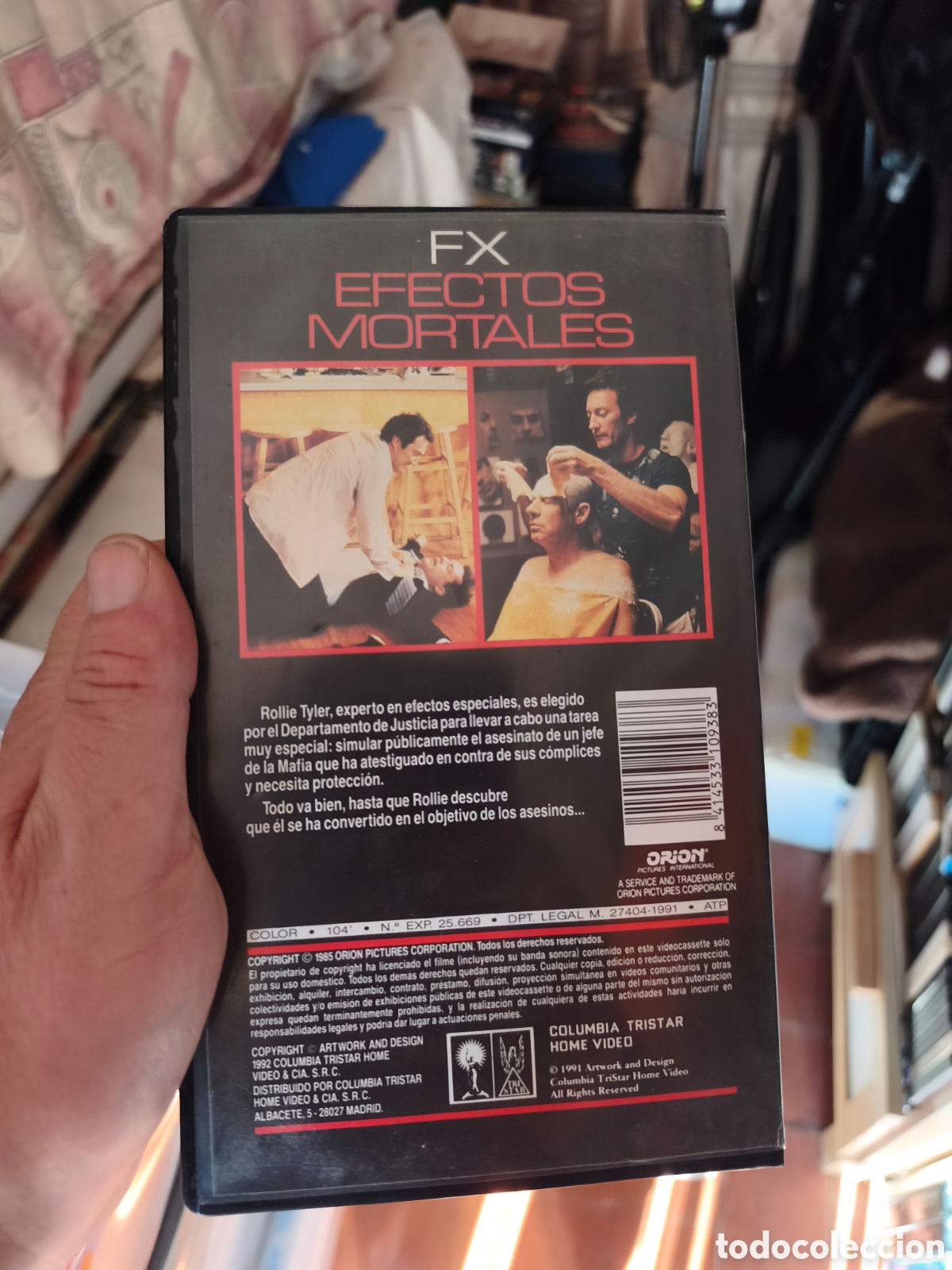Cine: FX efectos mortales vhs - Foto 3