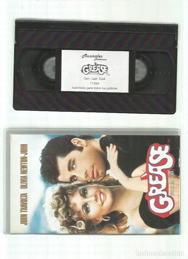 Cine: CINTA VHS GREASE BRILLANTINA JOHN TRAVOLTA OLIVIA NEWTON JOHN