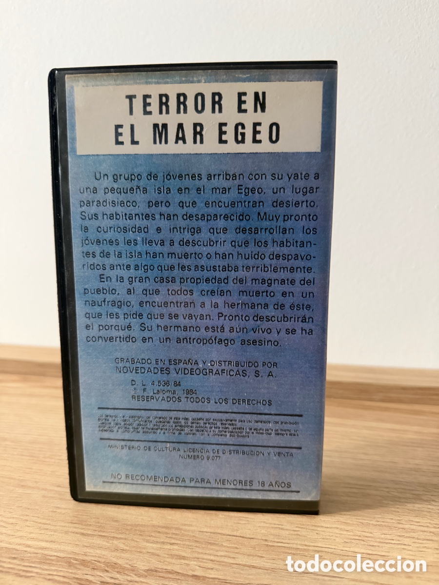 Cine: Vhs Gomia. Terror en el mar Egeo - Foto 3