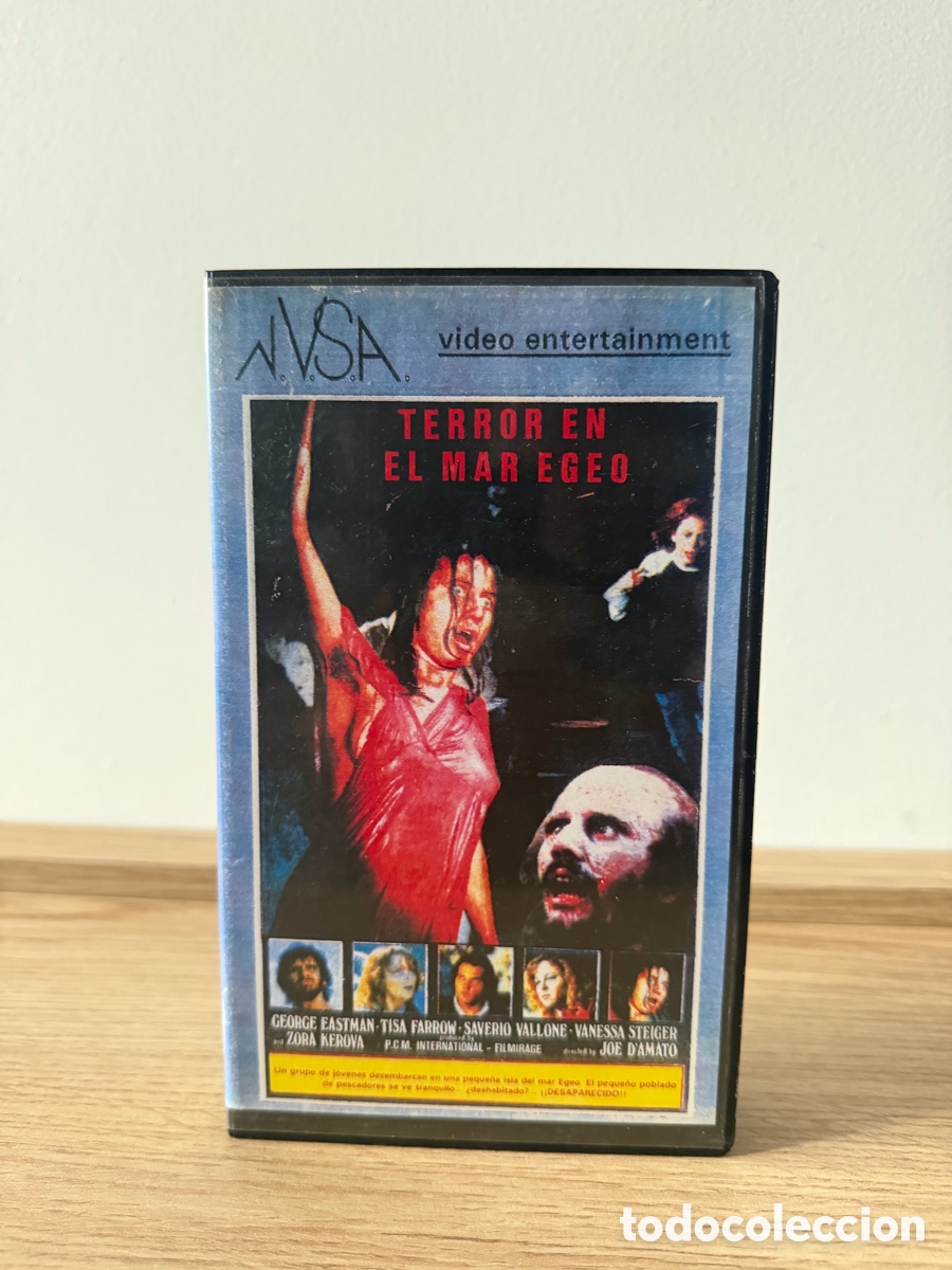 Cine: Vhs Gomia. Terror en el mar Egeo - Foto 1
