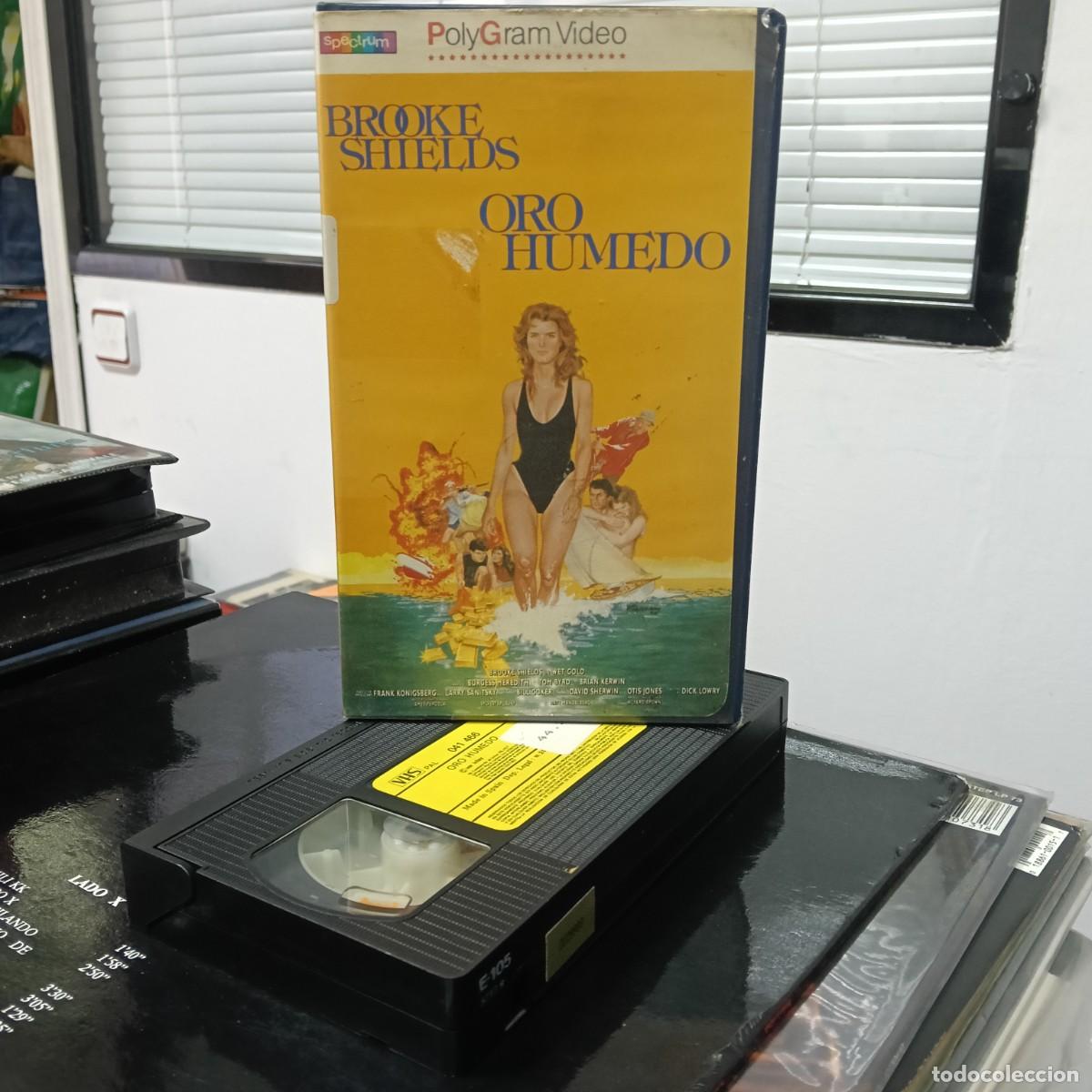 Cine: ORO HUMEDO - DICK LOWRY - BROOKE SHIELDS - SPECTRUM 1983