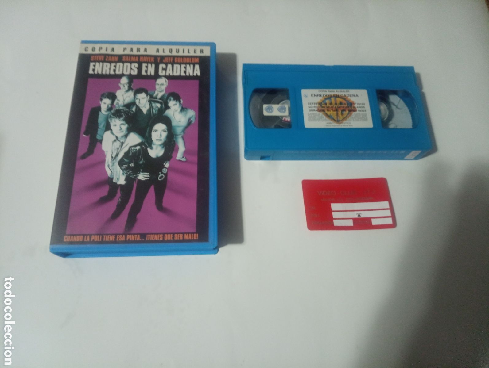 Cine: VHS ENREDOS EN CADENA SALMA HAYEK