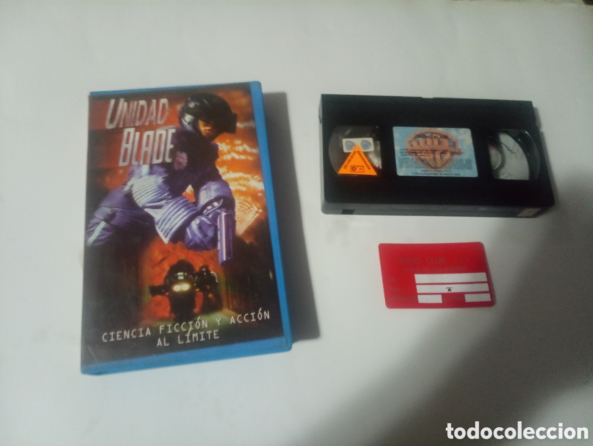 Cine: VHS Warner UNIDAD BLADE