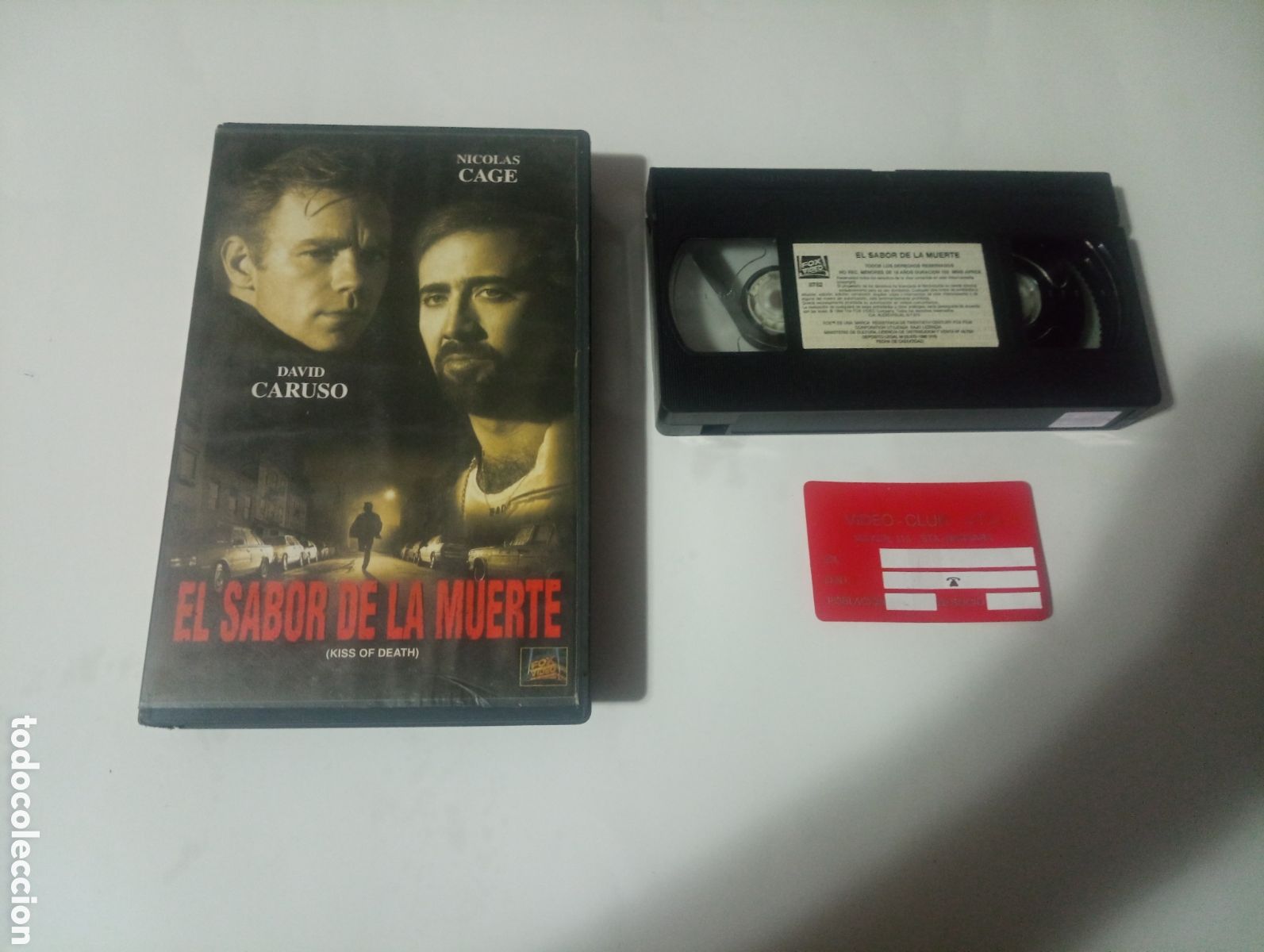 Cine: VHS EL SABOR DE LA MUERTE - NICOLAS CAGE