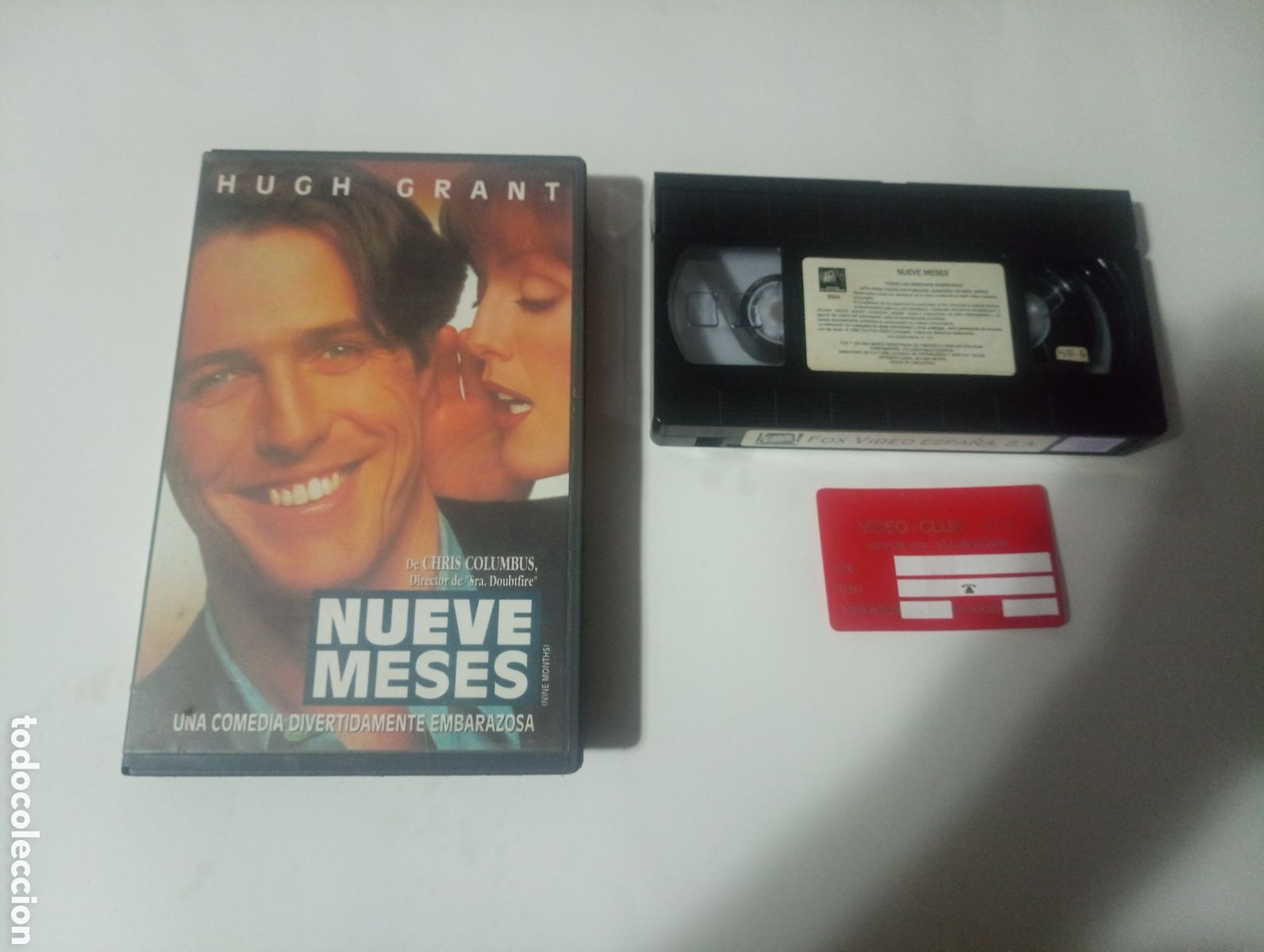 Cine: VHS Fox nueve meses hugh Grant
